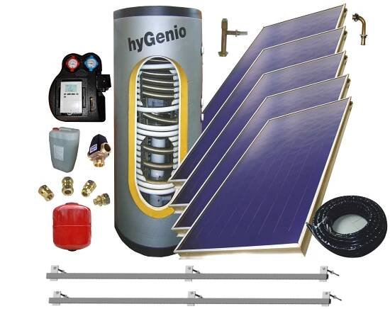 THERMO AH 12.0 - solární systém pro 150 m2, 10,3 kW | TWI SOLAR