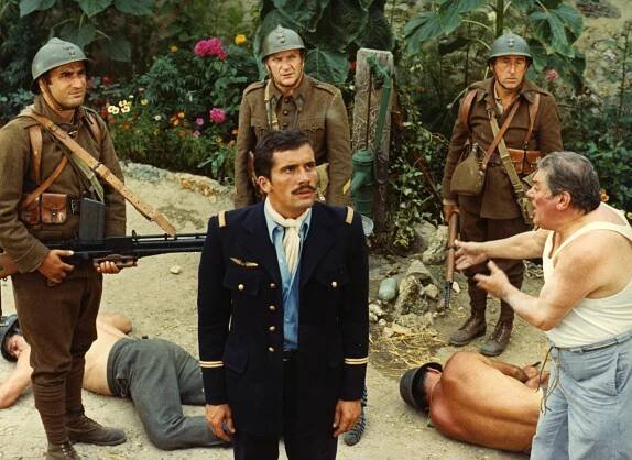 Aldo Maccione, Pierre Mondy, Erik Colin, Jean Lefebvre, Paul Mercey - Kam se poděla sedmá rota? - Z filmu