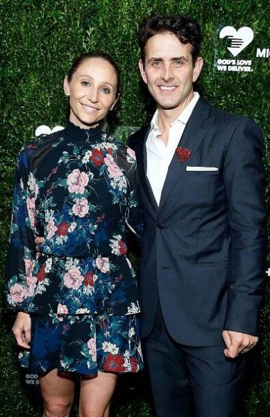 Barrett Williams and Joey McIntyre attend God's Love We Deliver 13th Annual Golden Heart Awards celebration at Cipriani South Street on October 21, 2019 in New York City. 
