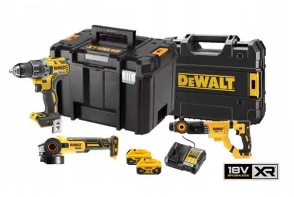  Aku bezuhlíková kombo sada nářadí 18V 2x5,0 Ah XR DeWALT DCK327P2T 