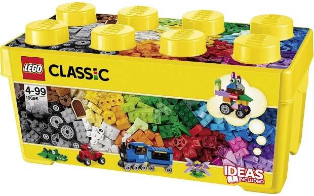 10696 LEGO® CLASSIC Středně velké Bausteine-Box