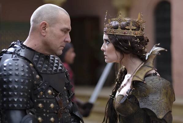 Galavant - Battle of the Three Armies - Z filmu - Vinnie Jones, Mallory Jansen