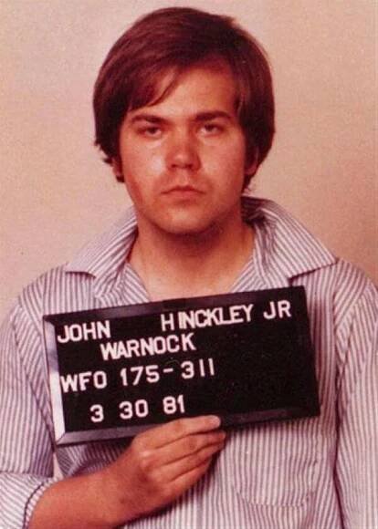 John Hinckley Jr.'s Mugshot