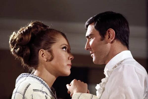 Diana Rigg and George Lazenby did not get along