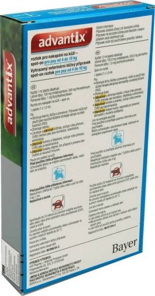 Bayer Advantix Spot-on pro psy