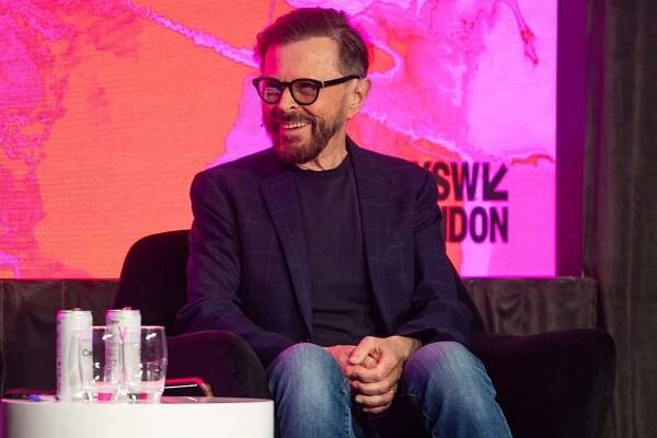 Bjorn Ulvaeus during the panel The Future Of Entertainment at Truman Brewery during SXSW