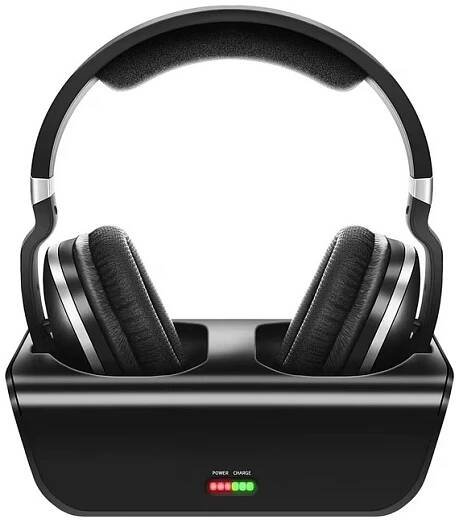aARTISTE ADH300 Wireless TV Headphones with Charging Dock Rechargeable Black New 33f5ee2b 58bf 48c3 bd09 7a91f509c653.981ad283e79f3601744ab38cac81070f