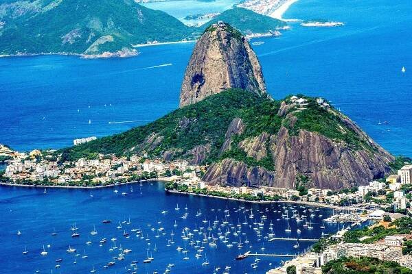 Brazílie, Rio, Krajina, Sugarloaf, Hora