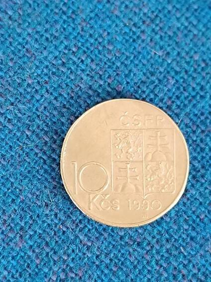 Desetikoruna ČSFR/ražba 1990, T. G. Masaryk - Numismatika