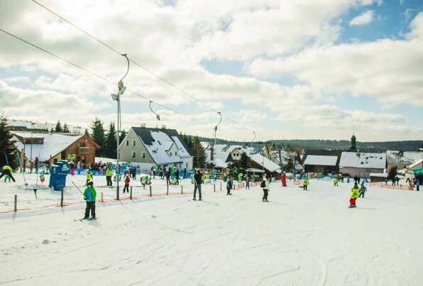 Ski areál Novako v Božím Daru