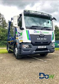 New Skip Truck arrives at Dow Group UK! - Dow Group Ltd