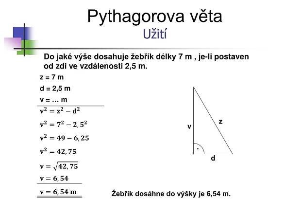 PPT - Pythagorova věta PowerPoint Presentation, free download - ID:4003535