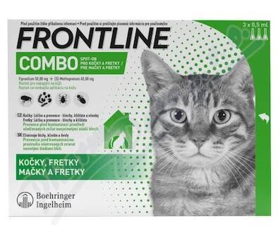 Frontline Combo Spot-on cat a.u.v.sol.3x0.5ml