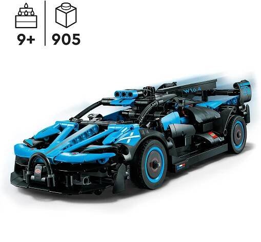 KOSTKY LEGO TECHNIC 42162 BUGATTI BOLIDE AGILE BLUE EAN (GTIN) 5702017433516