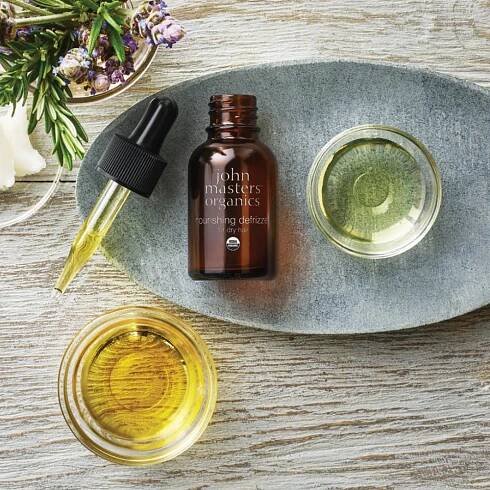John Masters Organics vyživující péče pro uhlazení suchých vlasů Nourishing Defrizzer for Dry Hair