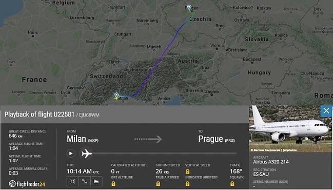 Flightradar24 com sledování letů online (1)