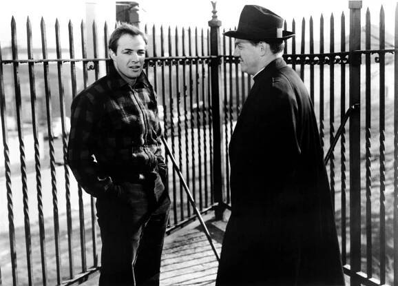 V přístavu - Z filmu - Marlon Brando, Karl Malden
