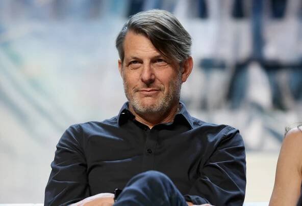 Director Adam Nimoy speaks at the 