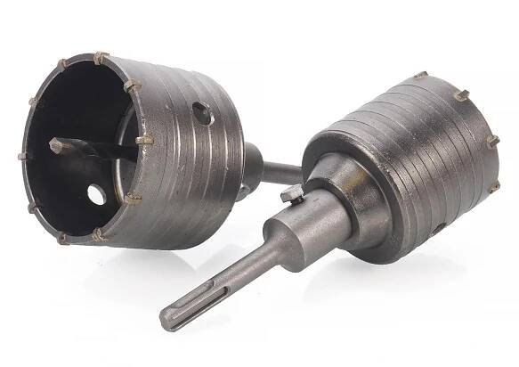 Korunkový vrták do betonu zdi 65+80 mm SDS plus vykružovák M225861