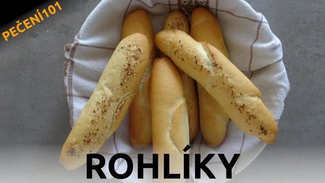 Rohlíky (tukové rohlíky) - videorecept