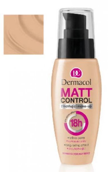 Makeup Dermacol - Matt Control, 30ml, 3