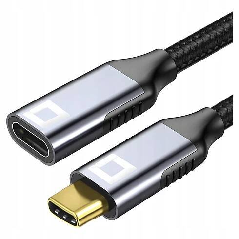 CO2 KABEL PRODLUŽOVACÍ USB-C RYCHLONABÍJENÍ USB TYP C 4K 20GBPS 100W 2M