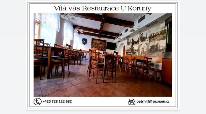 Restaurace U Koruny | Tachov město