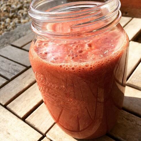 Banánové smoothie so šťavou - Život je zmena