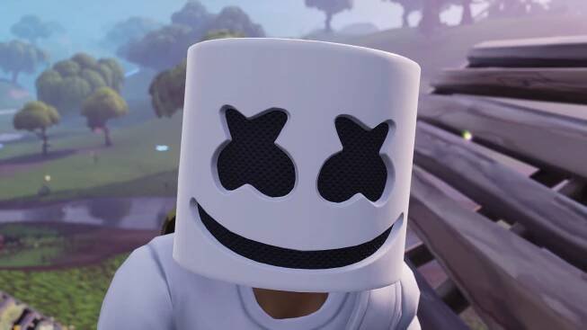 Funny Fortnite Marshmello Picture
