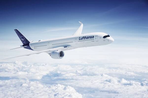 Airbus A350-900 v barvách Lufthansy