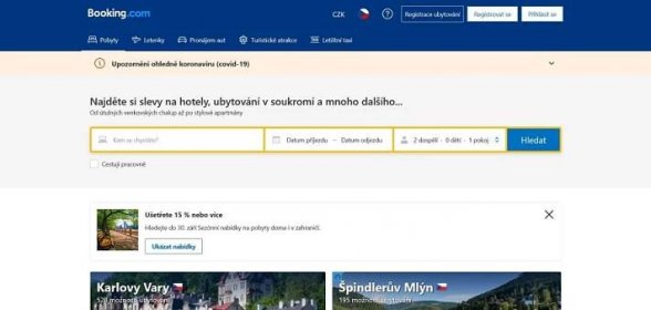 Recenze ubytovacího portálu Booking.com - zkušenosti, test - TopSluzba.cz