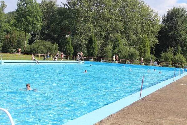 Koupaliště Lázně v Klatovech.