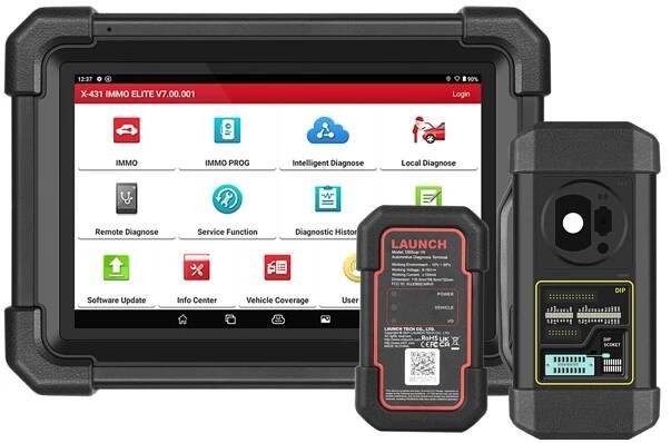 LAUNCH X431 IMMO ELITE Programmer Key Programming OBD2 All System Diagnostic Scan Tools Car Scanner