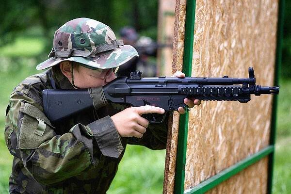 Z Airsoft programu tábora