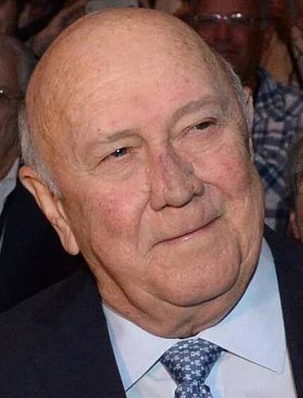 Frederik Willem de Klerk – Wikipédia, a enciclopédia livre