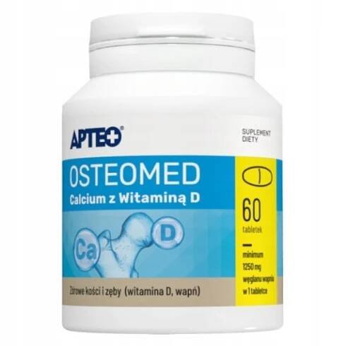 OSTEOMED APTEO CALCIUM S VITAMÍNEM D3 + K2 60 TABLET