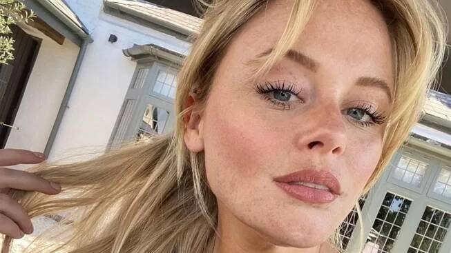 Emily Atack’s Dune sandals look just like Hermes Oran pair and cost £500 less