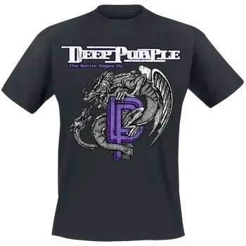 Tričko z Deep Purple - Battle rages on - Muži - černá
