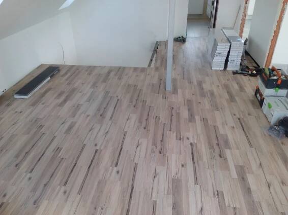 RD Přeštice_celovinyl se zámkem 90m2 - Vinylové podlahy | Petr Kopelent - PODLAHY - Plzeň