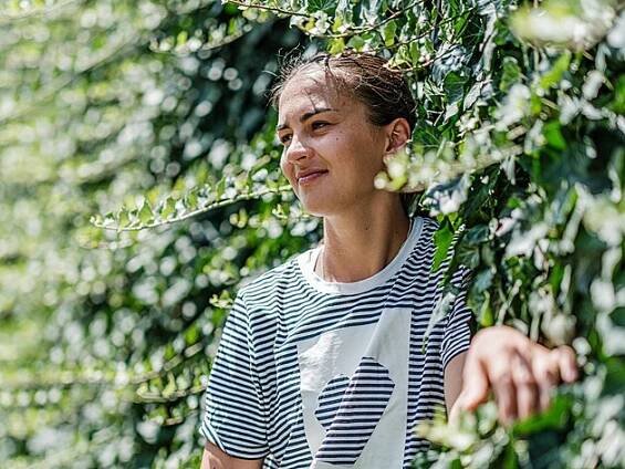 Česká basketbalistka Eliška Hamzová.