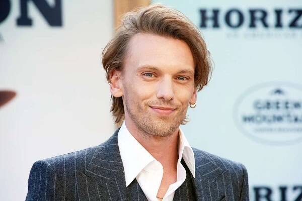 Jamie Campbell Bower attends the US premiere of "Horizon: An American Saga - Chapter 1" at Regency Village Theatre on June 24, 2024 in Los Angeles, California