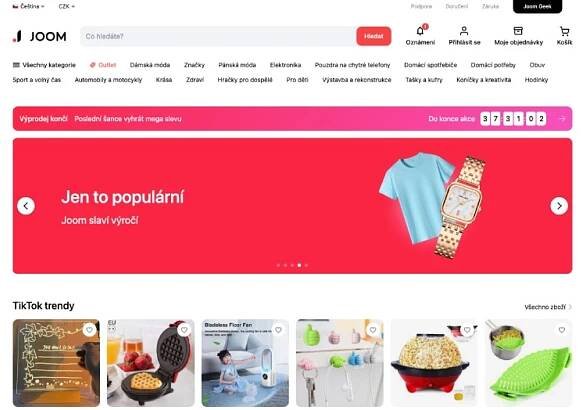 Joom recenze eshopu