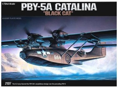 PBY-5A Catalina Black Cat 1/72 Academy 12487