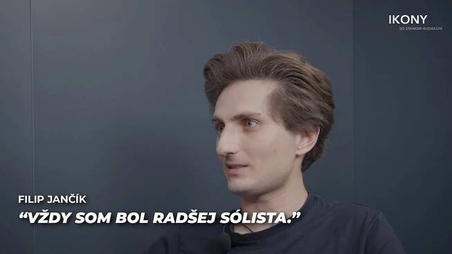 Huslista Filip Jančík: Filmová hudba je klasika súčasnosti (Ikony)