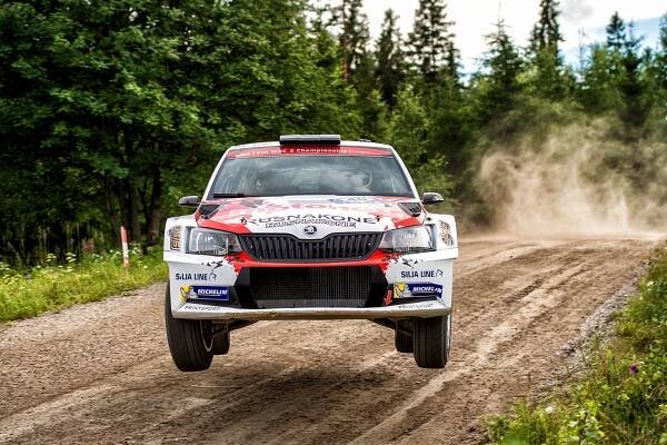 Jari Huttunen / Antti Linnaketo, ŠKODA FABIA R5, Printsport Oy. Rally Finland 2017