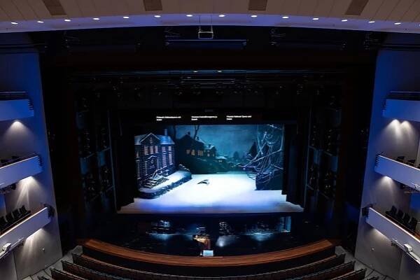 3rd balcony, 1st row, seat 36