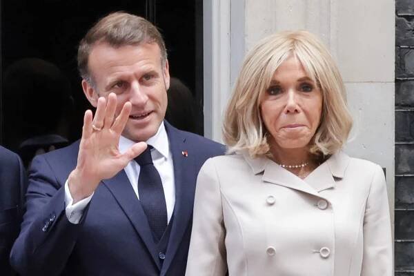 Brigitte Macronová s manželem