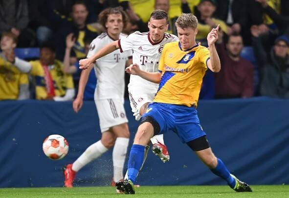Utkání Evropské ligy Bröndby Kodaň - Sparta... | iROZHLAS - spolehlivé zprávy