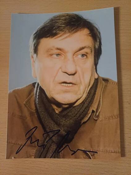 Kodeš Jiří, herec, foto s originálním autogramem, Tankový prapor
