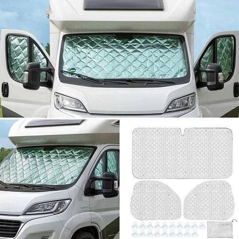 Vnitřní termožaluzie - 7 vrstev Potah čelního skla Fiat Ducato 2006 - 2022